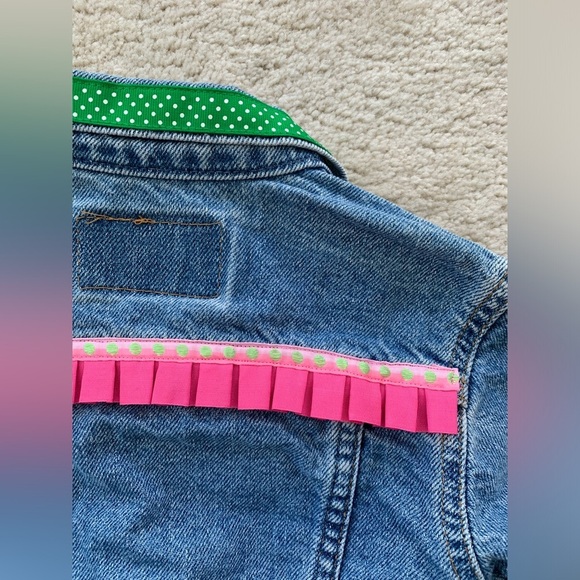 Vintage Little Levi’s Size 24 Months Upcycled Denim Jacket - Picture 11 of 11